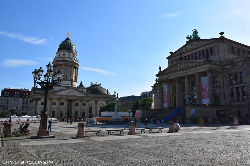 Berlin, Sights, Sehenswürdigkeiten, Gendarmenmarkt, Konzerthaus