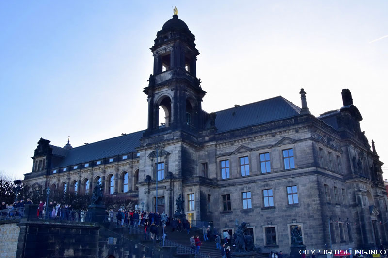 Dresden, Deutschland, Sehenswürdigkeit, Brühlsche Terrasse