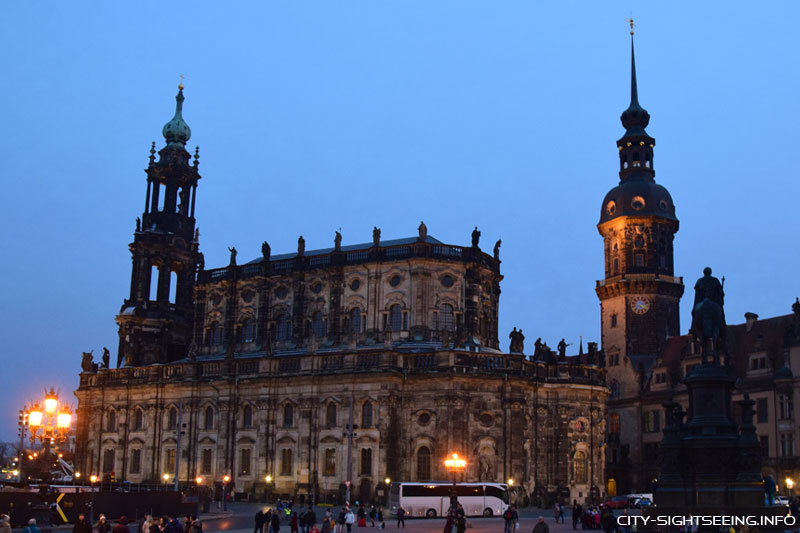 Dresden, Deutschland, Sehenswürdigkeit, Residenzschloss Dresdens