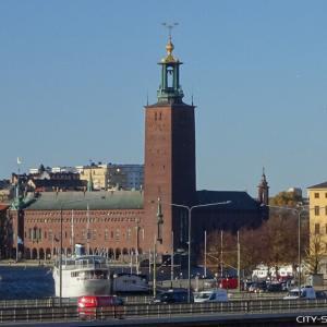 Schweden, Sehenswürdigkeit, Stockholm, Rathaus, stadshus